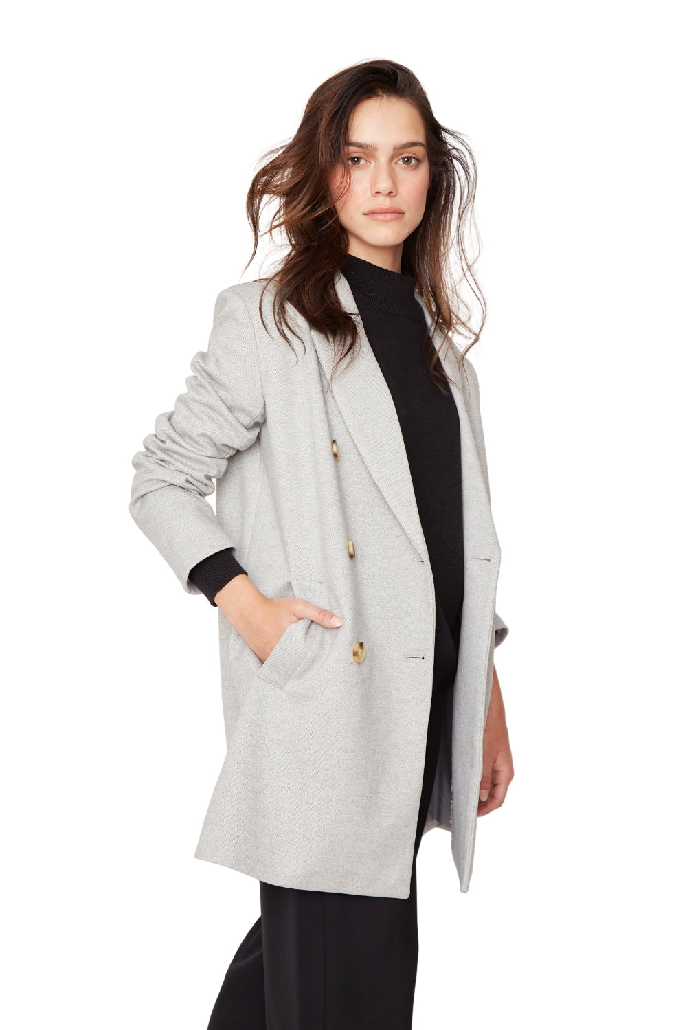 Abrigo Zoe gris